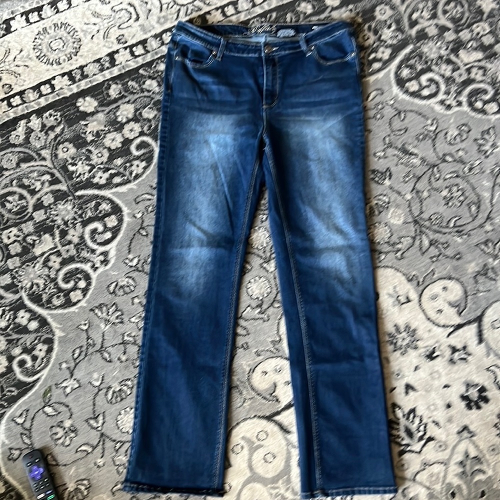 David Bitton Buffalo Misha jeans. Dark blue. Size 14. 32 length